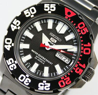 Seiko mini hotsell monster black