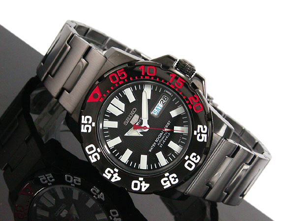 Seiko mini hotsell monster black