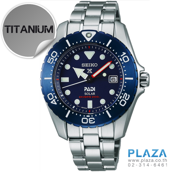 Seiko prospex padi hotsell solar titanium limited edition