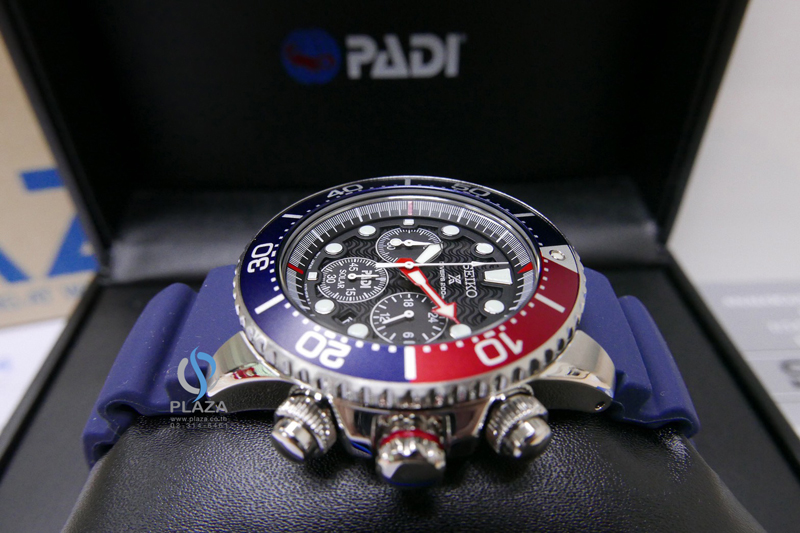 Seiko padi sale solar chronograph